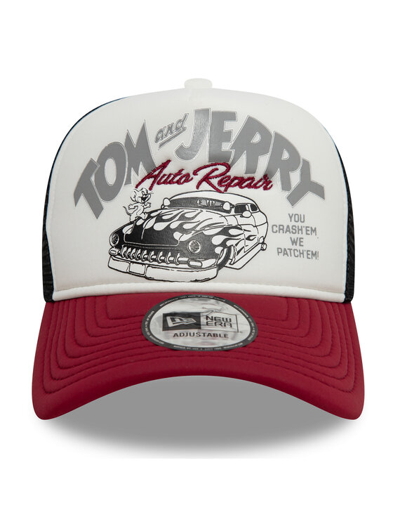 New Era New Era Бейсболка Tom & Jerry 9Forty 60595267 Білий