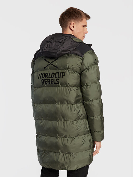 Head Kurtka zimowa Rebels Star 821572 Zielony Regular Fit