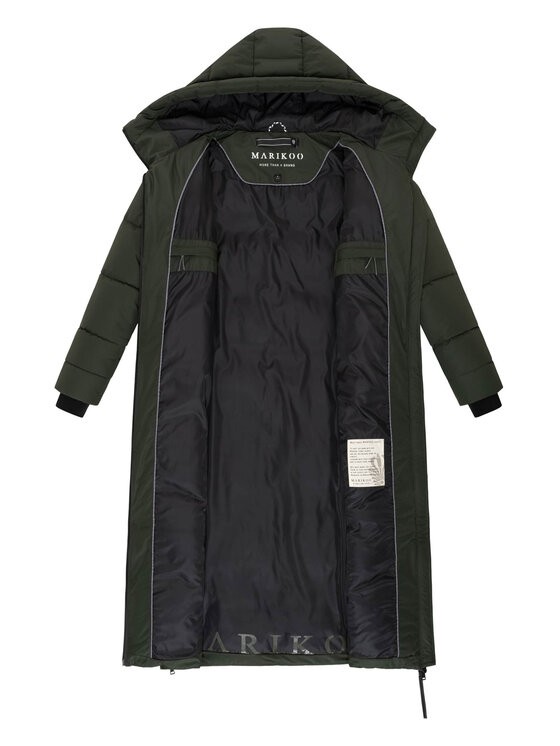 Marikoo Marikoo Kurtka zimowa Firella Zielony Regular Fit