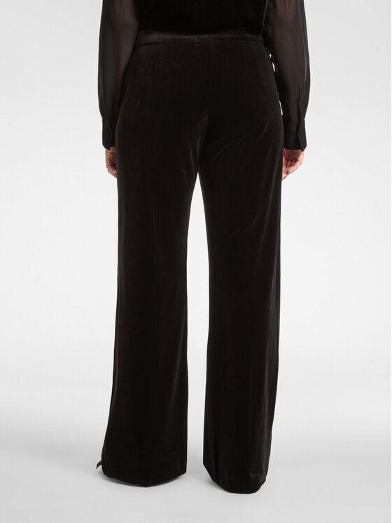 Elena Mirò Elena Mirò Pantaloni di tessuto P165P300369N033 Nero Regular Fit