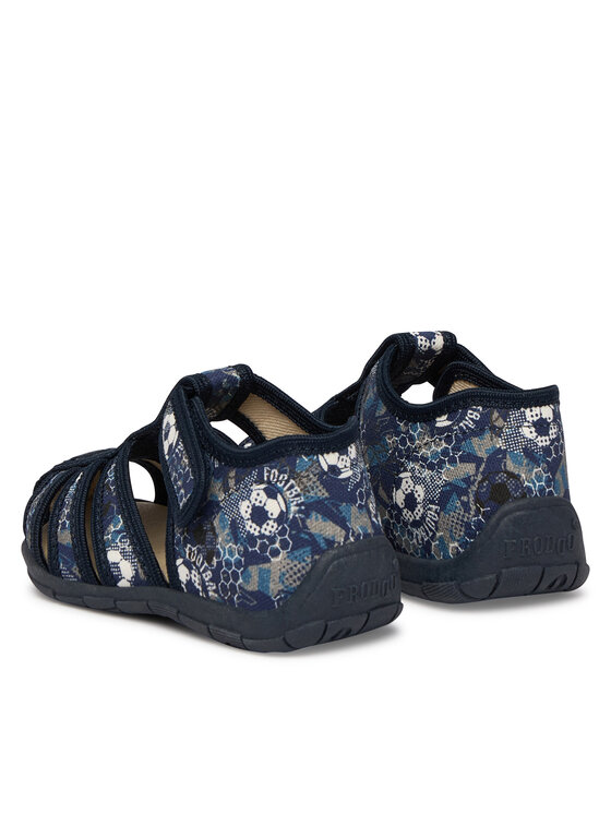 Froddo Froddo Kapcie Classic Slippers G1700443 M Granatowy