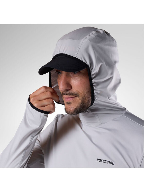 Rossignol Rossignol Bluza techniczna Westweg Sun Hoodie Szary jasny Regular Fit