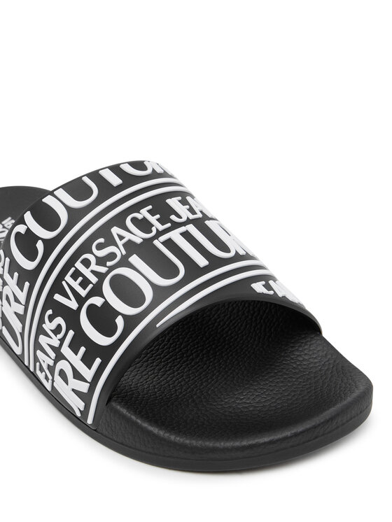 Versace Jeans Couture Versace Jeans Couture Klapki 79YA3SQ1 71352 899 Czarny