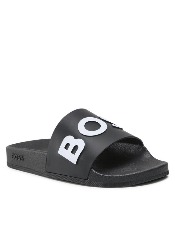 BOSS Boss Чехли Bay 50471271 10242218 01 Черен