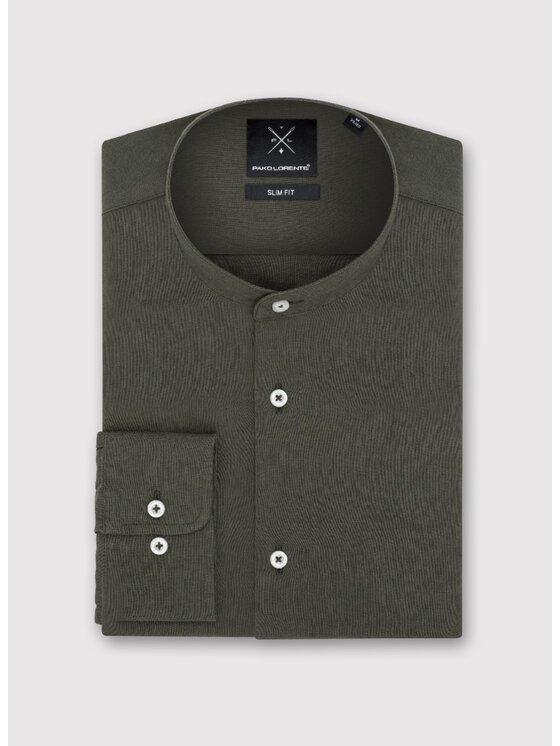 Pako Lorente Pako Lorente Koszula P25SF-1X-007 Zielony Slim Fit