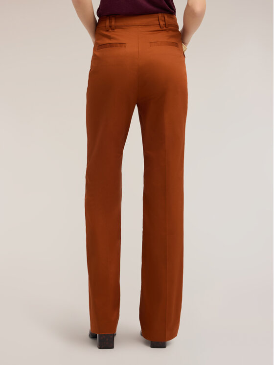 Motivi Motivi Pantaloni di tessuto P02BQ004637N027 Arancione Flare Fit