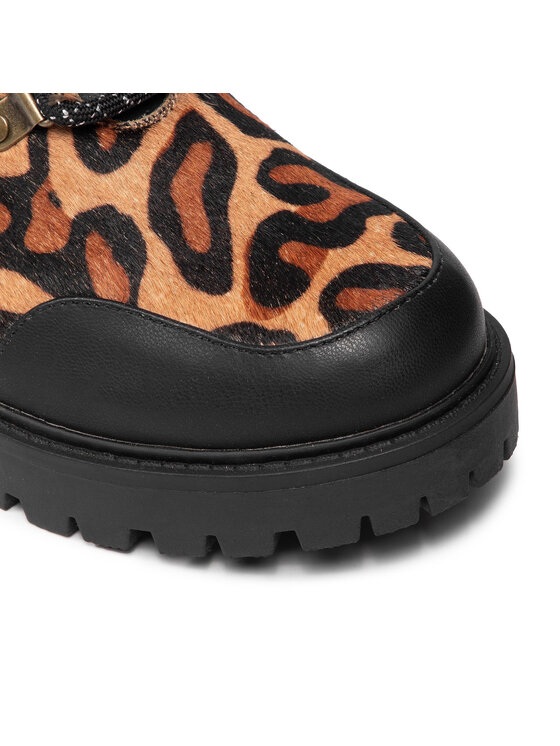 Desigual Desigual Aulinukai Shoes Biker Leopard 21WSTL02 Ruda