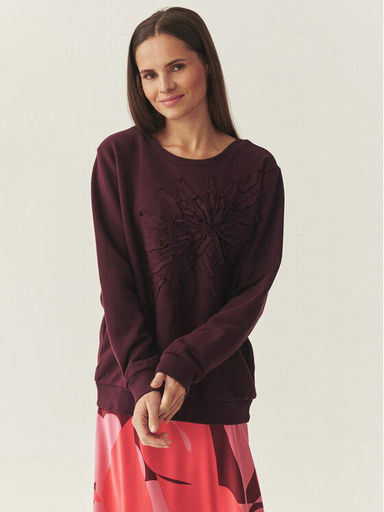 TATUUM TATUUM Bluza ELTER Czerwony Loose Fit