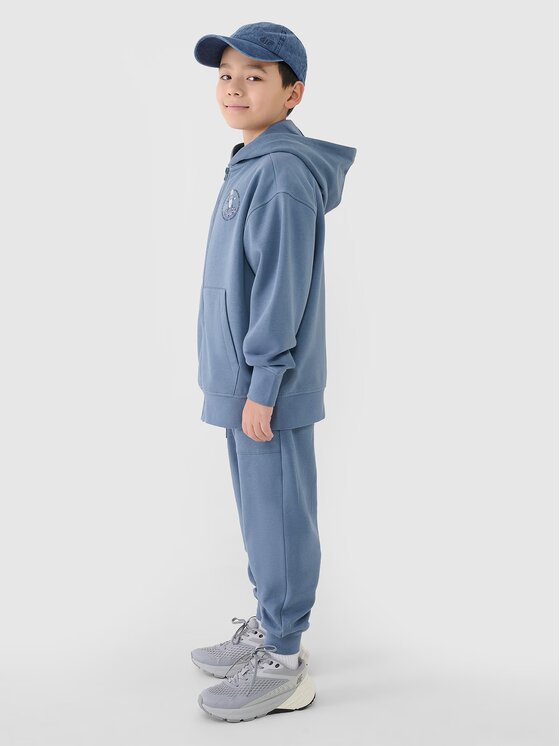 4F 4F Felpa 4FJRSS25TSWSM2042-32S Blu Oversize