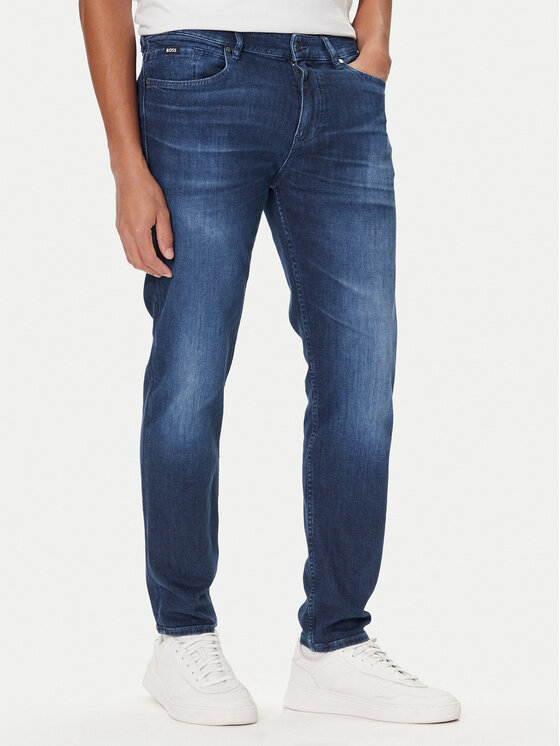 BOSS BOSS Blugi H-Re.Maine 50550938 Bleumarin Regular Fit