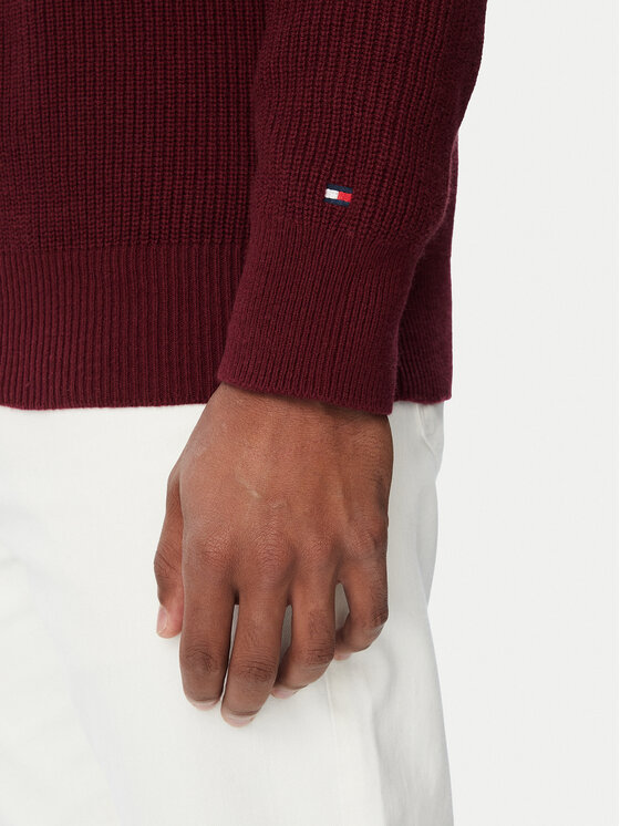Tommy Hilfiger Tommy Hilfiger Megztinis Fisherman MW0MW42531 Vyšninė Regular Fit