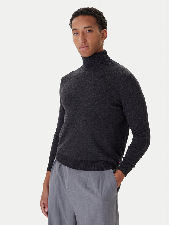 Robe di Kappa Robe di Kappa Bluză cu gât 6005650 Gri Regular Fit