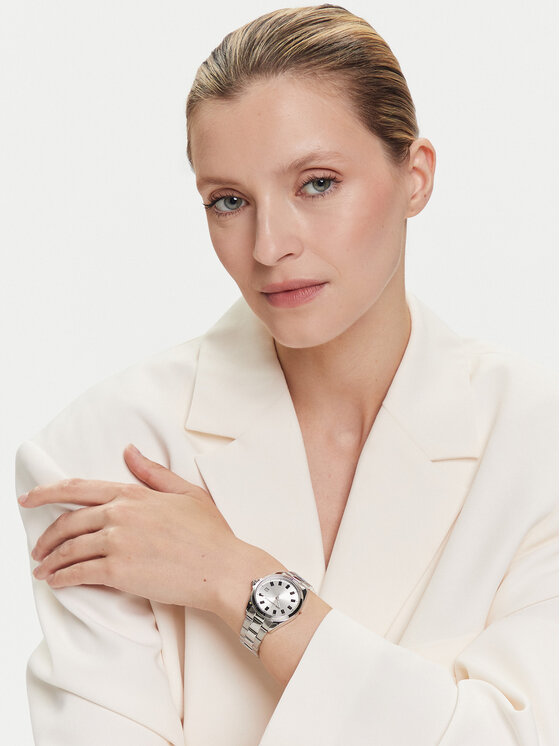 KARL LAGERFELD KARL LAGERFELD Zegarek R0553101514 Srebrny