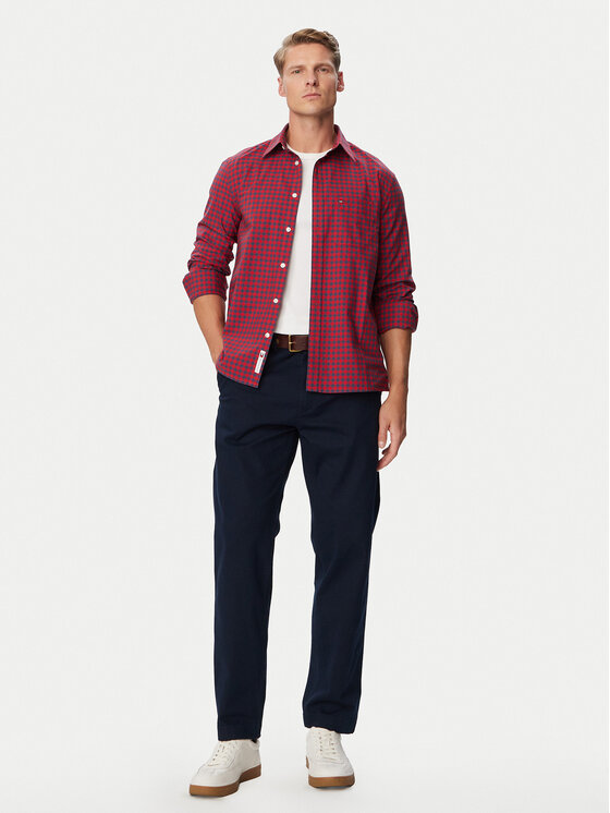 Tommy Jeans Tommy Jeans Chinos DM0DM23708 Dunkelblau Regular Fit