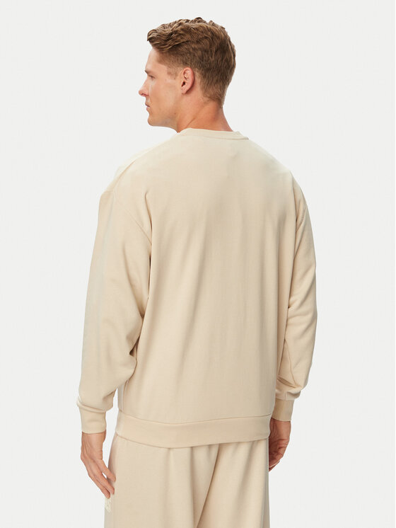 adidas adidas Bluza Seasonal Essentials Collegiate French Terry Crew KF4253 Beżowy Regular Fit