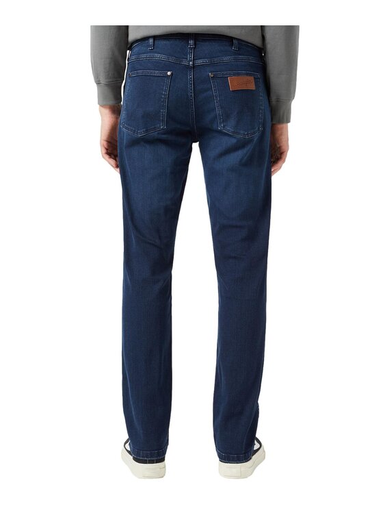 Wrangler Wrangler Jeansy 112350742 Granatowy Straight Leg