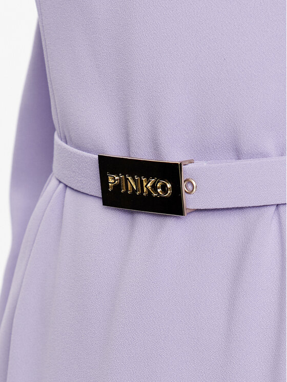 PINKO Pinko Koktejlové šaty Mendosa 100559 7624 Fialová Regular Fit