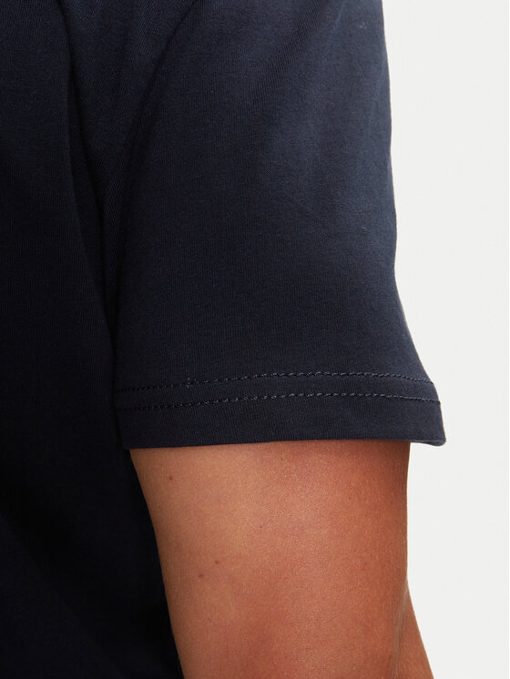 Tommy Jeans Tommy Jeans T-shirt Linear Logo DM0DM20744 Tamnoplava Regular Fit