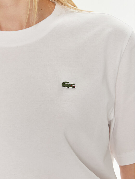 Lacoste Lacoste T-särk TF7215 Valge Loose Fit