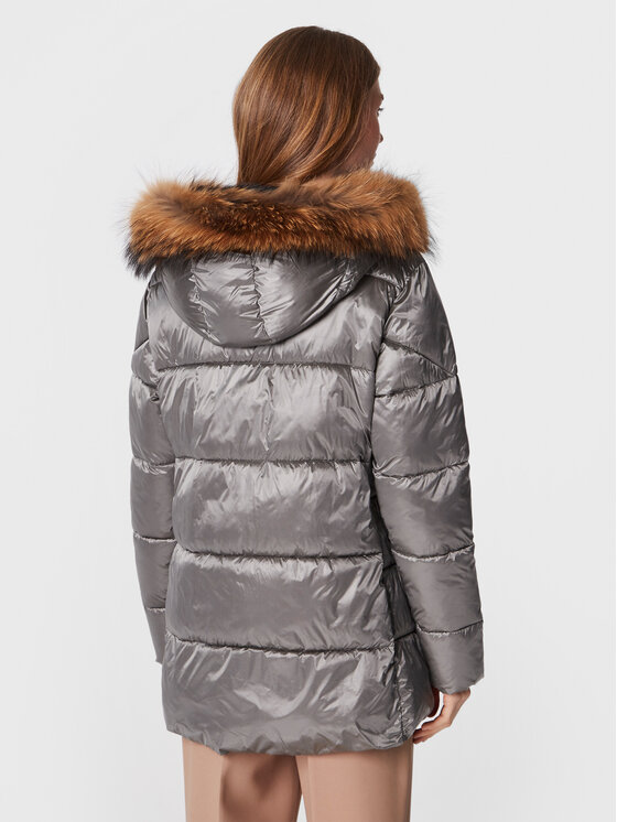Frieda & Freddies Frieda & Freddies Kurtka zimowa 8715C Szary Regular Fit