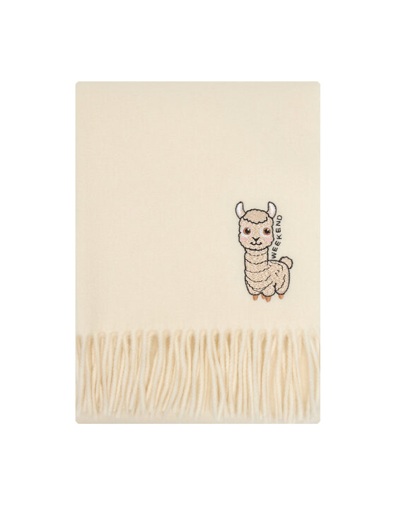 Weekend Max Mara Weekend Max Mara Зимен шал Fascia 2615541034 Екрю