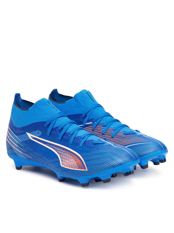 Puma Puma Buty do piłki nożnej Ultra 6 Match+ Fg/Ag 108524 01 Niebieski
