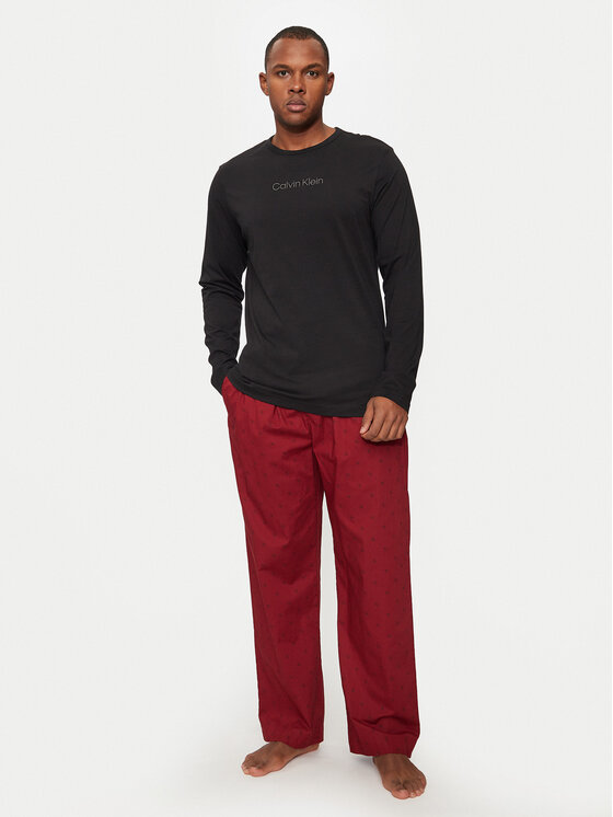 Calvin Klein Underwear Calvin Klein Underwear Pyjamahose 000NM2781E Rot Relaxed Fit