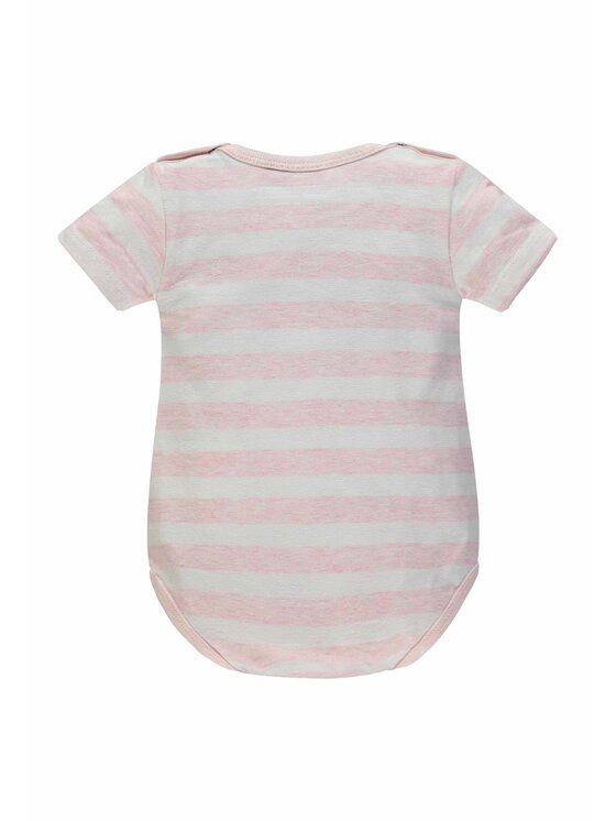 Kanz Kanz Komplet body i śpiochy 1836713-8420 Różowy Basic Fit