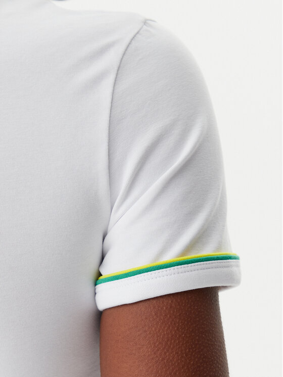 Lacoste Lacoste T-Shirt TF0347 Weiß Slim Fit