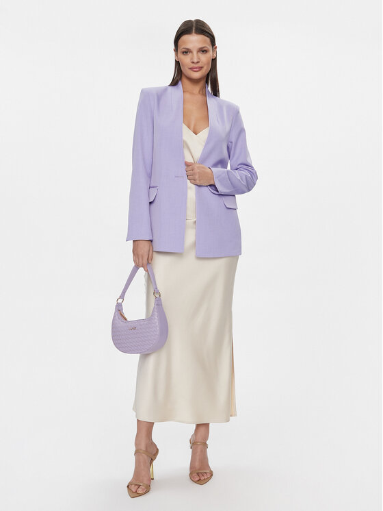 Fracomina Fracomina Sakoi FR24SJ3001W67401 Ljubičasta Regular Fit