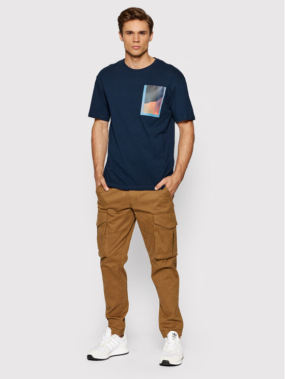 T-shirt Infinitys Tee 12193839 Blu scuro Relaxed