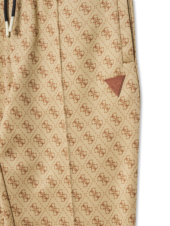 Guess Guess Долнище анцуг L4YQ18 FL04Q Бежов Regular Fit