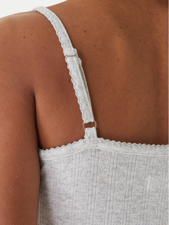 Guess Jeans Guess Jeans Top W6GPB5 KG372 Grigio Regular Fit