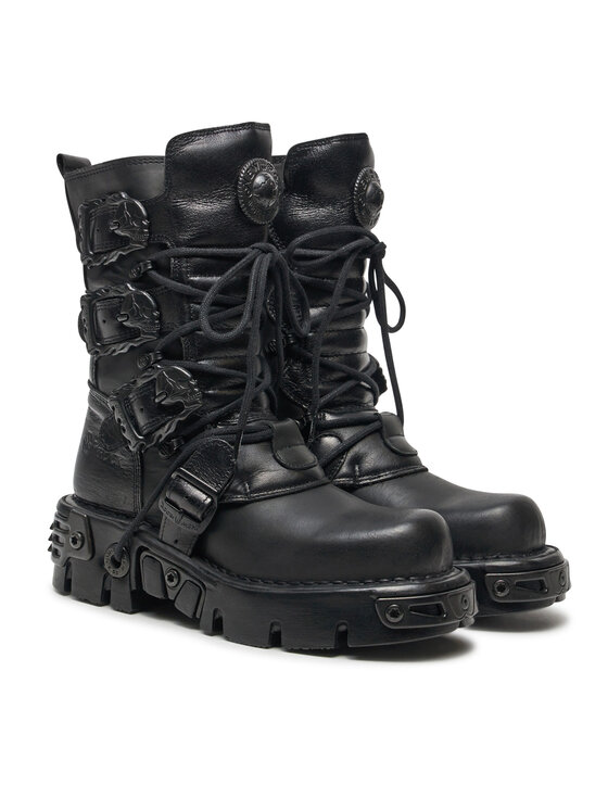 NEW ROCK Anfibi M 391 S18 Nero