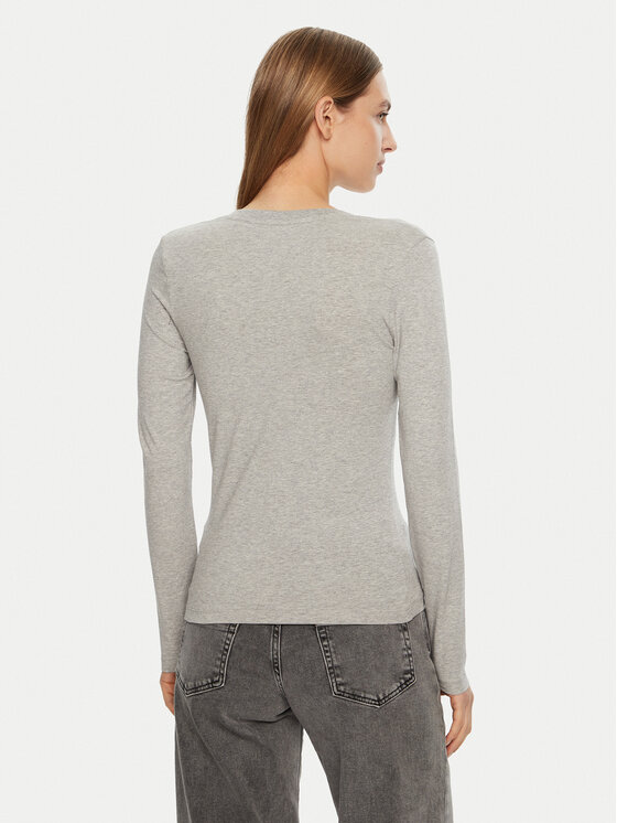 Guess Jeans Guess Jeans Bluse W4YI21 J1314 Grau Regular Fit