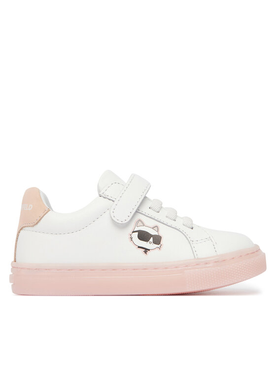 KARL LAGERFELD KARL LAGERFELD Laisvalaikio batai Z31184 M Balta