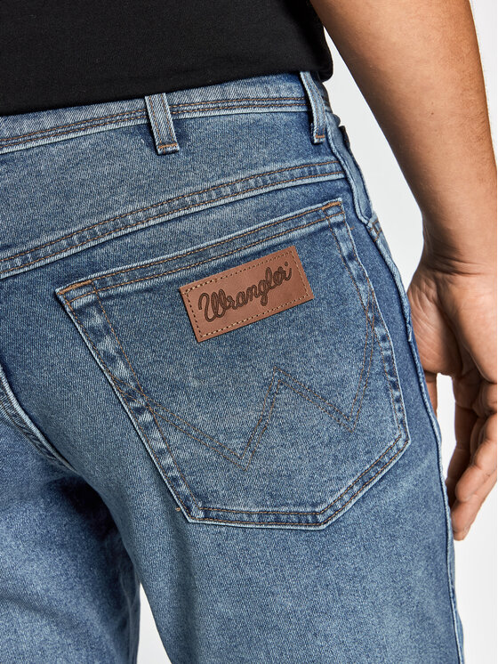 Wrangler Wrangler Jeans Texas W12TU898T 112141168 Blu Regular Fit