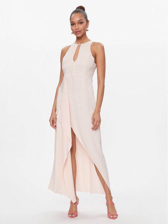 TWINSET TWINSET Rochie cocktail 241TP2101 Roz Regular Fit