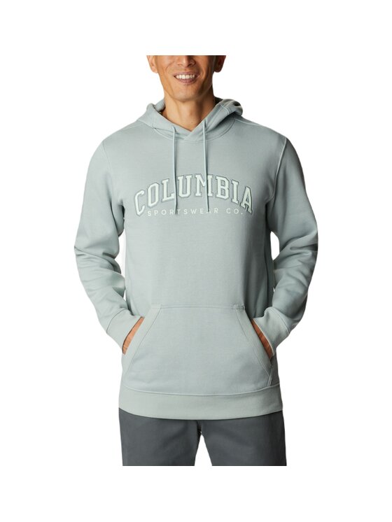 Columbia Columbia Bluza CSC Basic Logo II Hoodie 1681664350 Niebieski Regular Fit