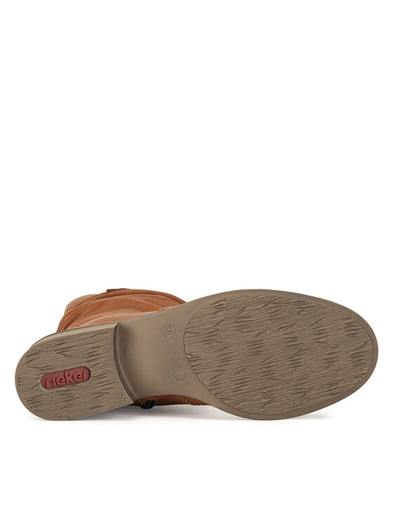 Rieker Rieker Polokozačky Z4180-22 Hnědá