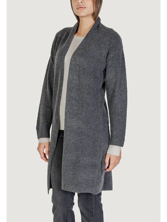 Morgan De Toi Morgan De Toi Cardigan 242-MGIOIA Grigio Regular Fit