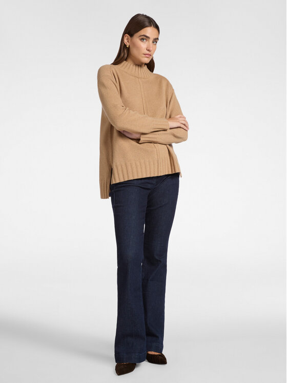 Elena Mirò Elena Mirò Maglione M474Z000607N012 Crema Regular Fit