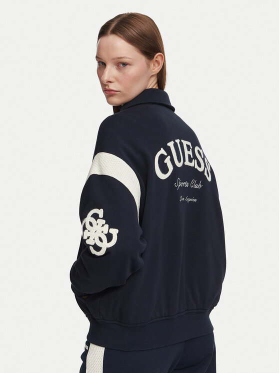 Guess Guess Куртка бомбер V6YL07 K4293 Cиній Regular Fit