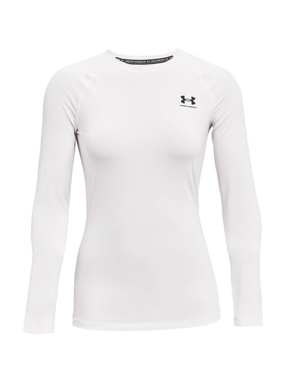 Under Armour Under Armour Longsleeve 1365459-100 Bianco Compression Fit