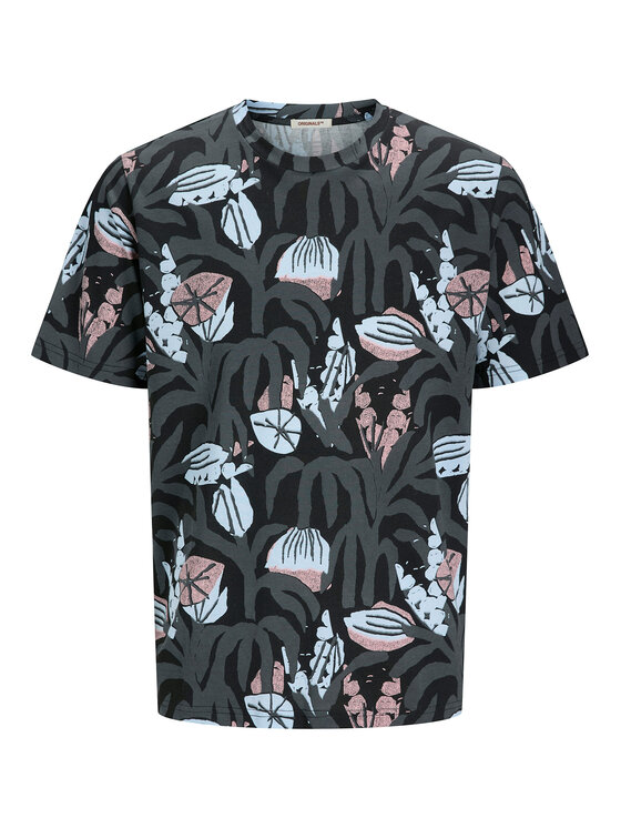 Jack&Jones Jack&Jones T-shirt Almeria 12276912 Crna Regular Fit