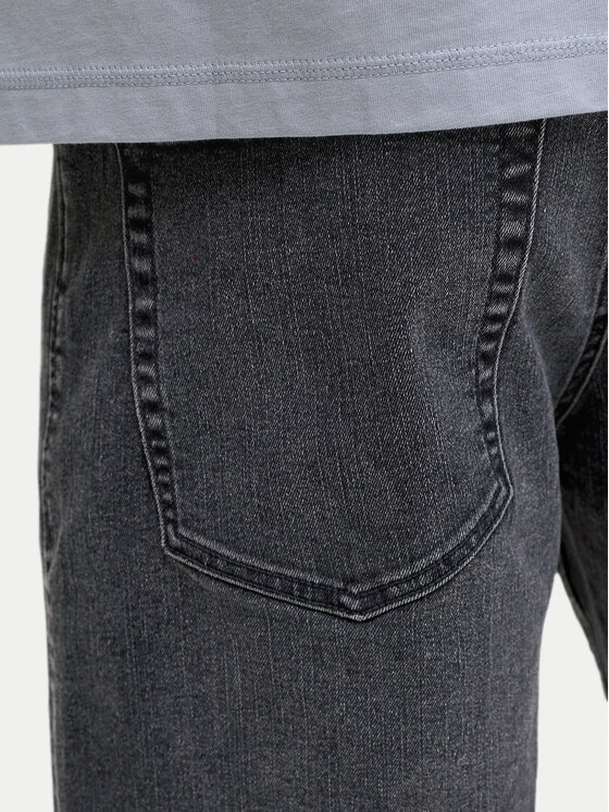 Jack & Jones Jack & Jones Pantalon scurți din material Rick Original 12290839 Negru Regular Fit