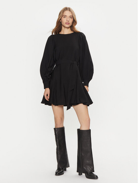 Vila Vila Coctailkleid Guaca 14102571 Schwarz Regular Fit