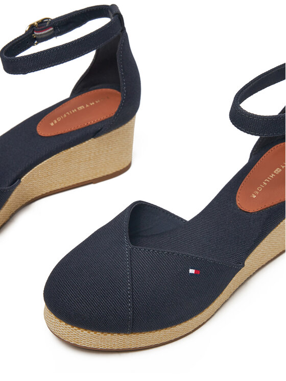 Tommy Hilfiger Tommy Hilfiger Espadrile FW0FW08657 Bleumarin