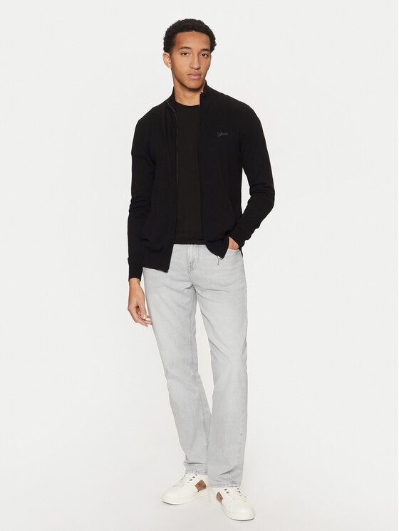 Guess Guess Kardigāns M5RR04 Z3KI1 Melns Regular Fit