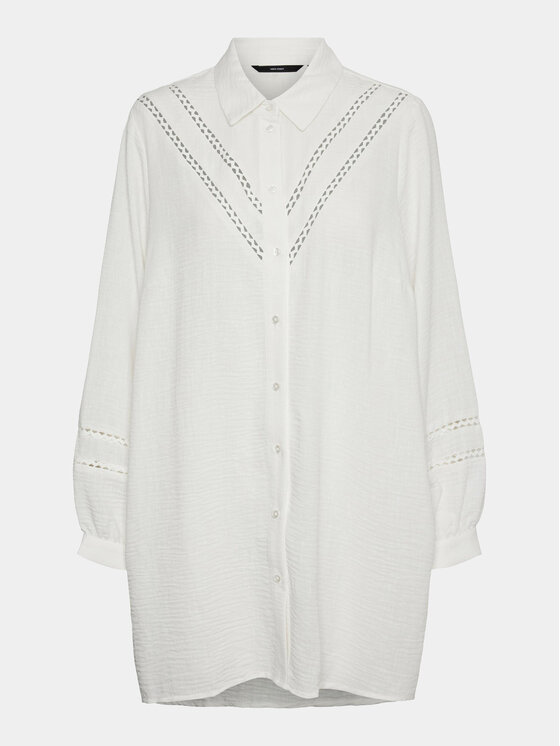 Vero Moda Curve Vero Moda Curve Ing ruha Chris 10301894 Fehér Regular Fit